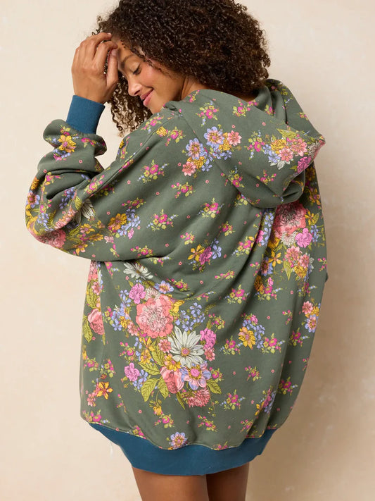 NL Oversized Printed Hoodie