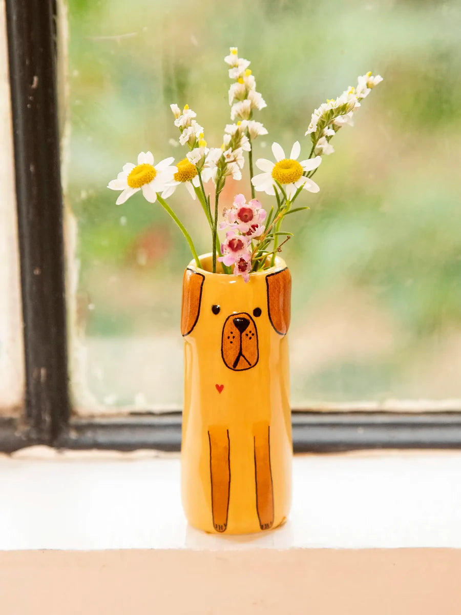 NL Cutest Little Bud Vase - Dog