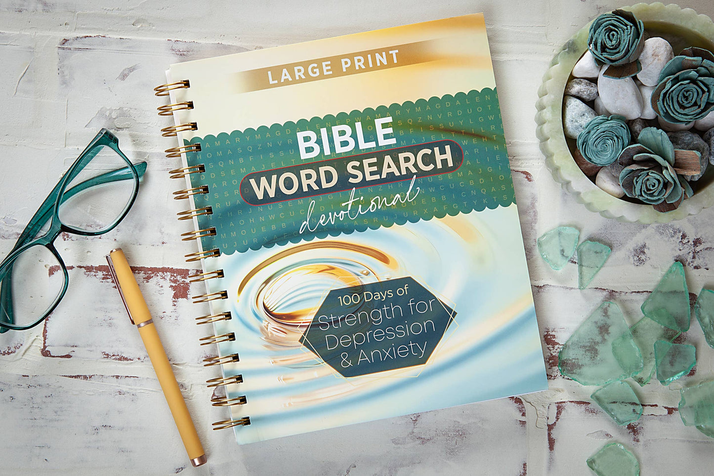 100 Days of Strength for Depression & Anxiety (Word Search)