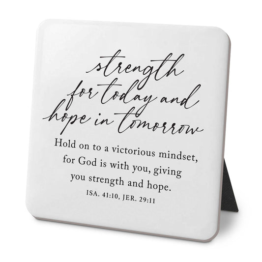 LCP Desk Plaque Strength Today Hope