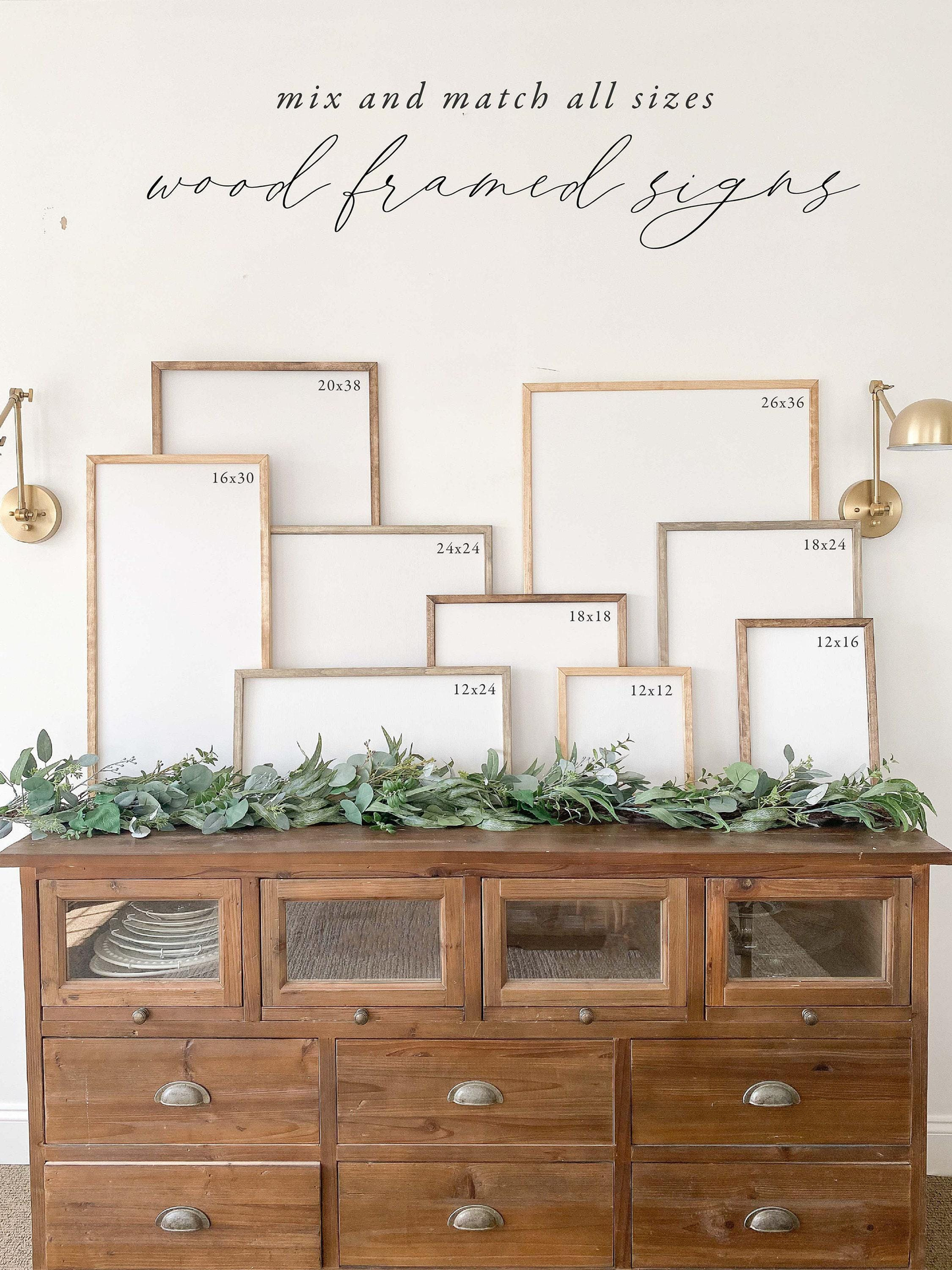 Wooden Frames - I Am With You Always | Housewarming Gift