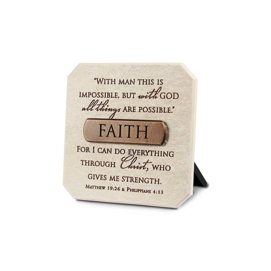 LCP Faith Inspirational Tabletop Sign