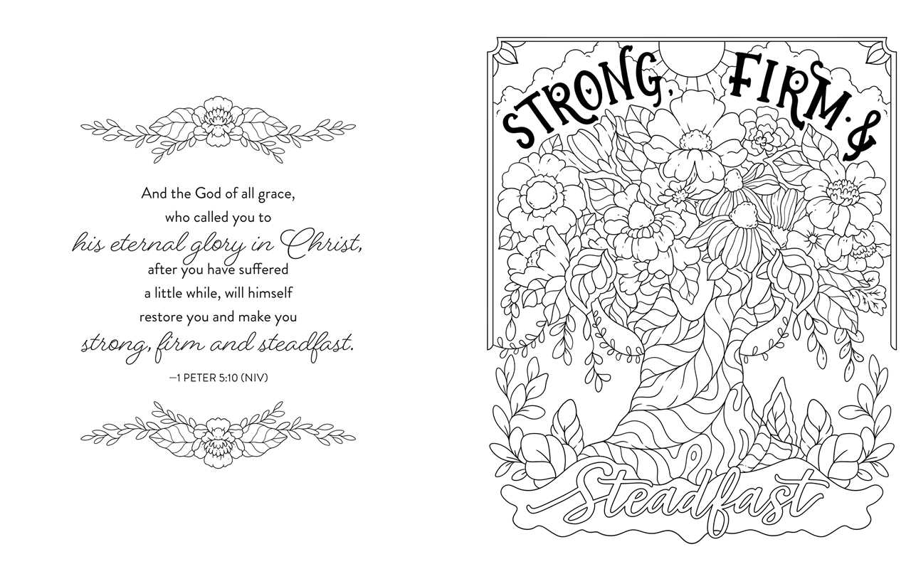 Be Still & Color Amazing Words of Grace by Sara  Robins