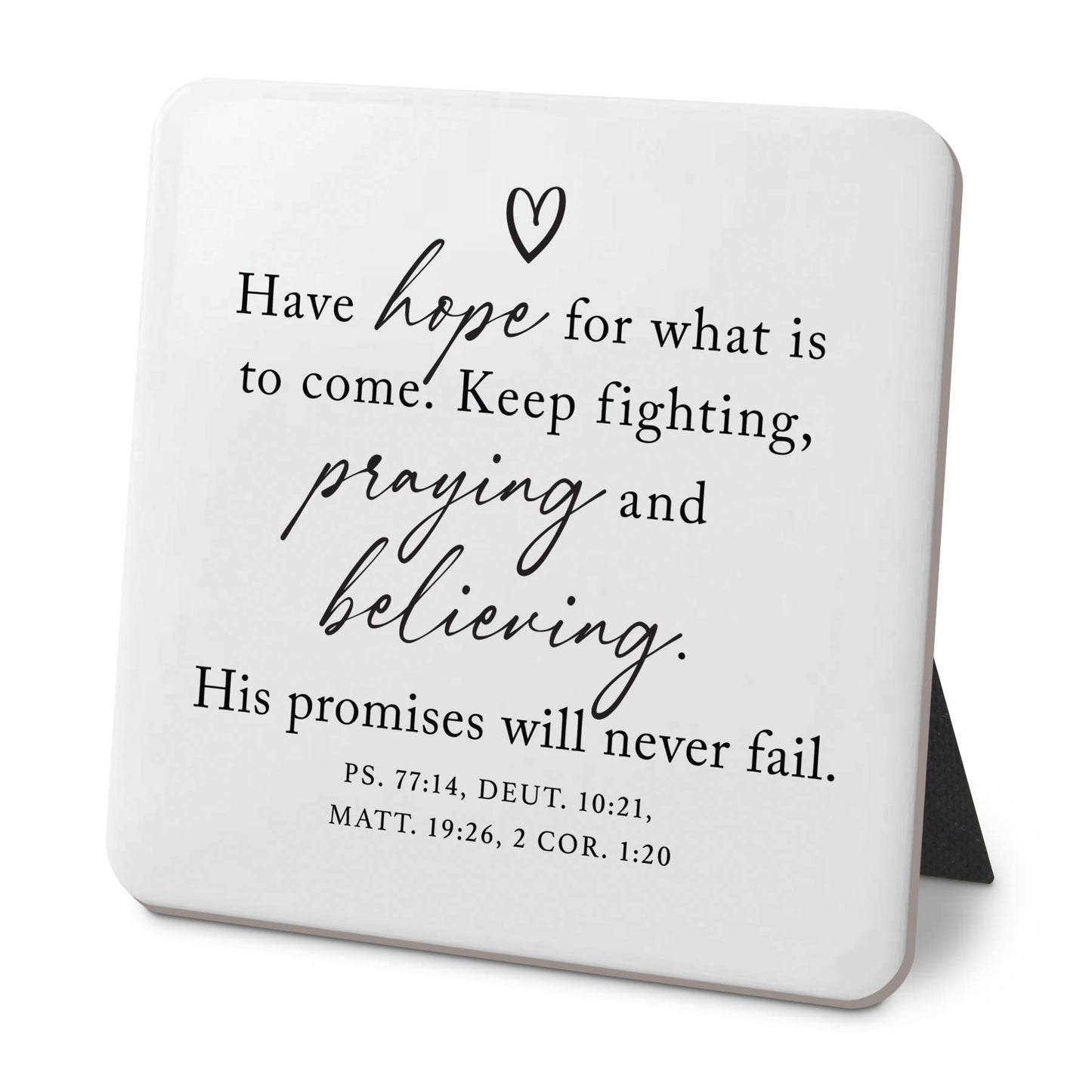 LCP Desk Plaque Have Hope For What To Come