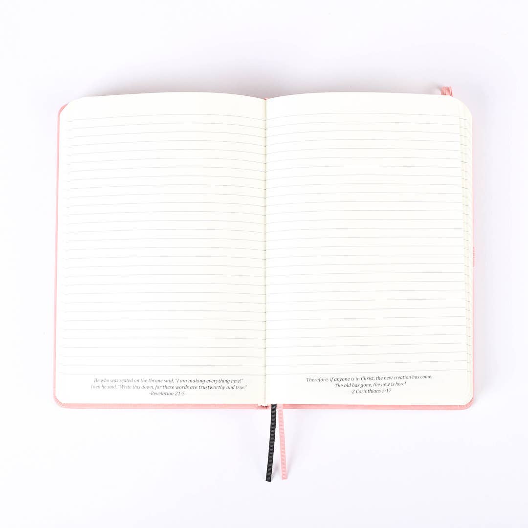 Journal Wineskin Hard Cover 420Pg - Rose