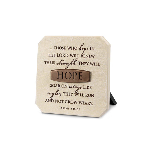 LCP Hope Inspirational Tabletop Sign