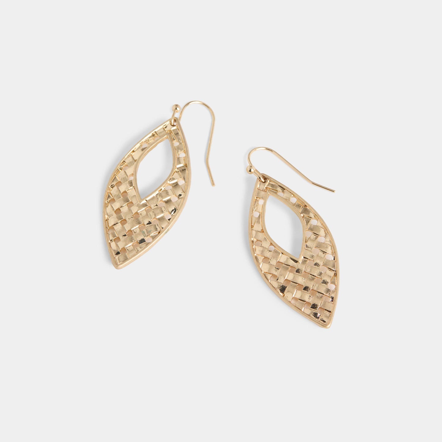Criss Cross Drop - Gold
