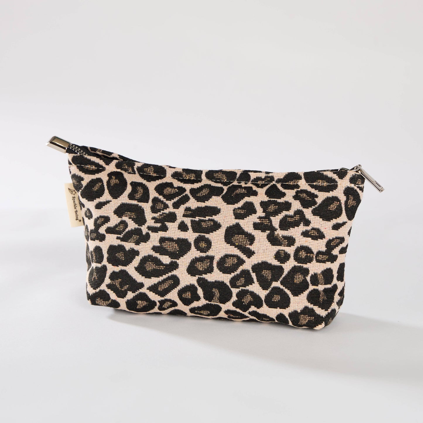 Leopard Print Toiletry/Makeup Bag - Travel Cosmetic Bag