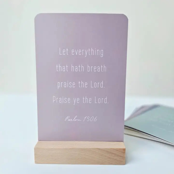 Kjv Bible Verse Cards 30ct - Pastel