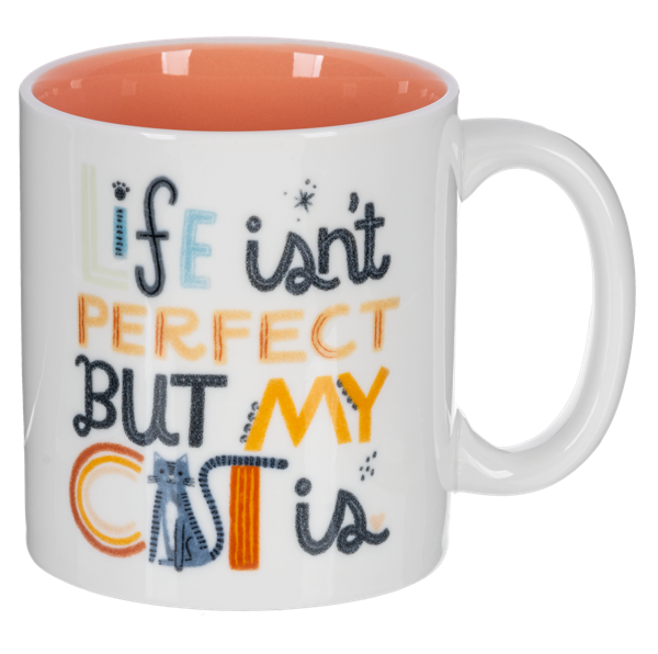 Dog & Cat w/Message Mugs