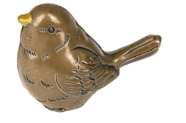 The Little Worry Bird Charm in a Basket
